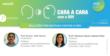 Prof.ª Doutora Marta Valente à conversa sobre soluções preventivas contra o RSV
