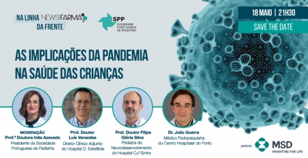 Implicações da pandemia na saúde das crianças: webinar da SPP responde ao desafio