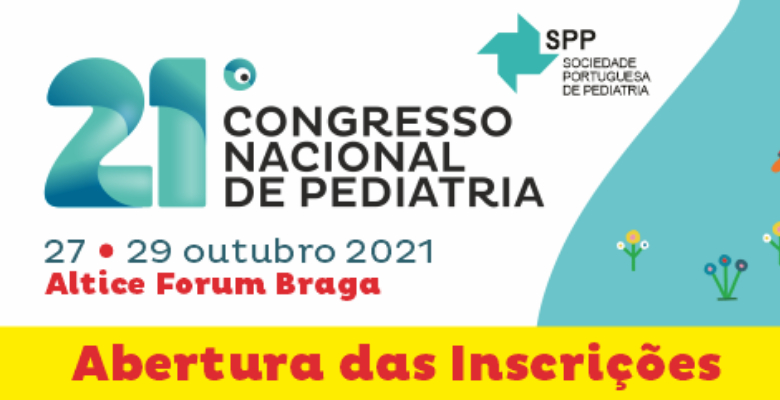 21.º Congresso Nacional de Pediatria: inscrições abertas